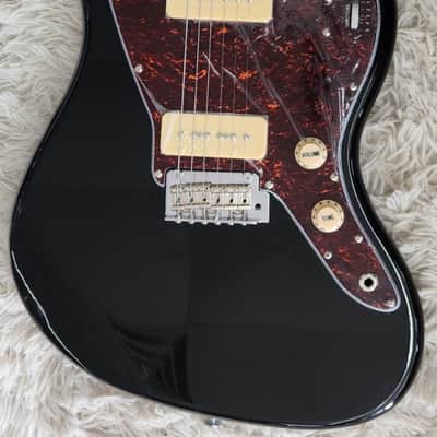 Tagima TW61 BK-DF/TT Offset Electric Guitar w/P90s, Black - B stock - Jazz Mastr image 8