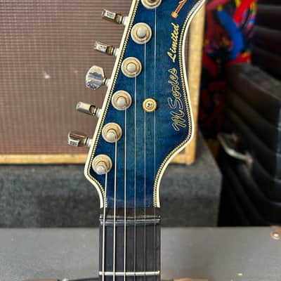 Valley Arts M Series Limited Telecaster - Trans Blue | Reverb