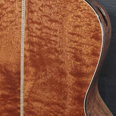 Eastman L-00SS-QS Quilted Sapele / Euro Spruce Luthier Series Guitar image 7