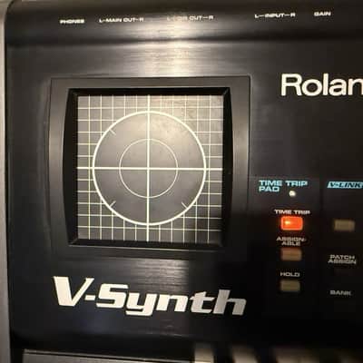 Roland V-Synth Version 2 Keyboard NICE Screen Studio Bundle Pedals Manuals Cover image 4