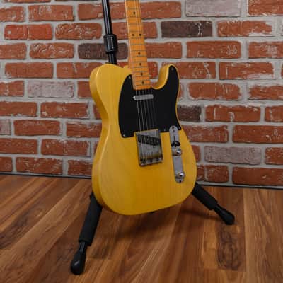 Fender Pre CBS Telecaster Butterscotch Blonde Relic Refin by Joe Riggio 1952 w/Hardshell Case image 3