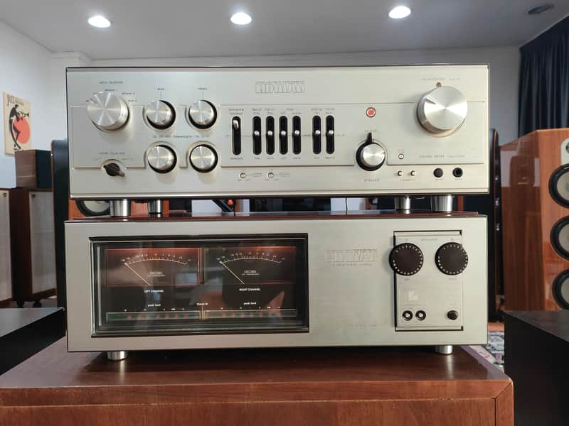 luxman c1000 + m4000 c-1000 / m-4000 pre + Power amp