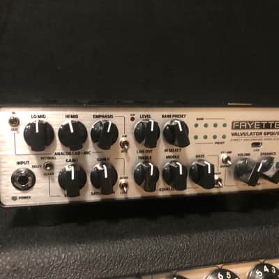 Fryette Valvulator GP/DI IR 1W Tube Direct Recording Tube Amplifier Head Regular White image 2