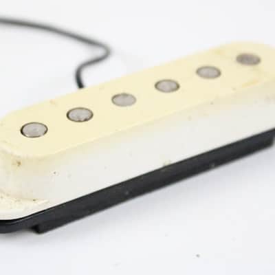 1980s DiMarzio for Fender Stratocaster Single-Coil White/Cream Pickup USA image 2