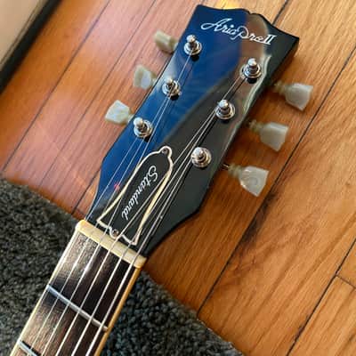 1980 Aria Pro II Les Paul Standard Left Handed Electric Guitar image 7