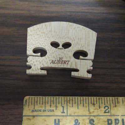 2 PACK of Aubert Violin Bridge Unfitted size 3/4 2010s New Old Stock image 1