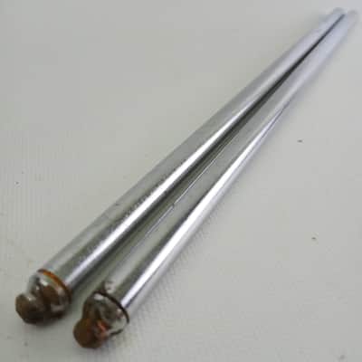 *Slingerland Disappearing Spurs Sound King Vintage 60s 3/8" 11" Chrome Bass Drum image 2
