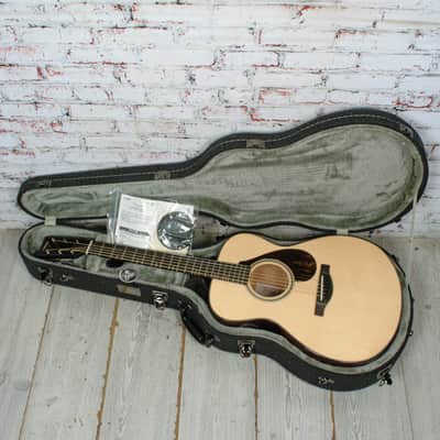 Yamaha - FS9 MX NT - Acoustic-Electric Guitar - Adirondack Spruce/African Mahogany - w/ Hardshell Case - x103A image 12