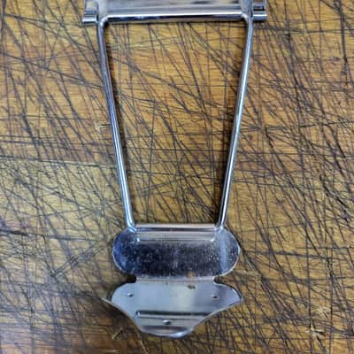 Vintage 1970's Japan Stella Guitar Tailpiece and Original Installation Screws Luthier Parts #2 image 4