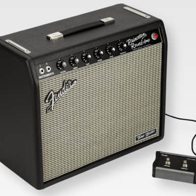 New Fender Tone Master Princeton Reverb 1x10" 12-Watt Combo Amp w/ Cover and Footswitch image 4