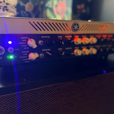 Yamaha THR100HD Dual 2-Channel 100-Watt Digital Modeling Guitar Amp Head 2015 - 2020 - Tan / Black Control Panel imagen 5