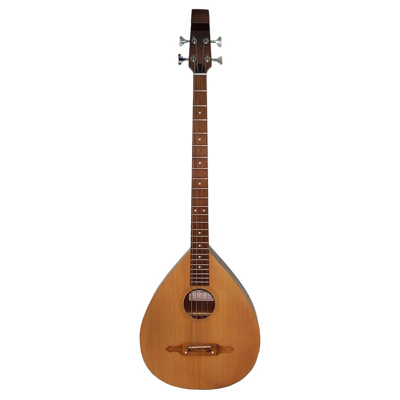 Original New Ukrainian Bass Guitar 4 Strings Folk Kobza Lute Wooden Quality Musical Instrument Trembita Powerful Sound! image 1