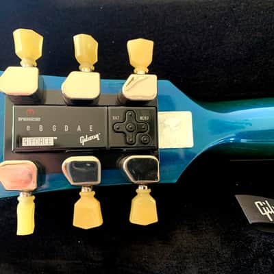WOW! Rare Book Matched 2015 Gibson Les Paul Standard Premium Quilt Ocean Water Candy AAA Hand Selected Abalone Inlays VIDEO! image 15