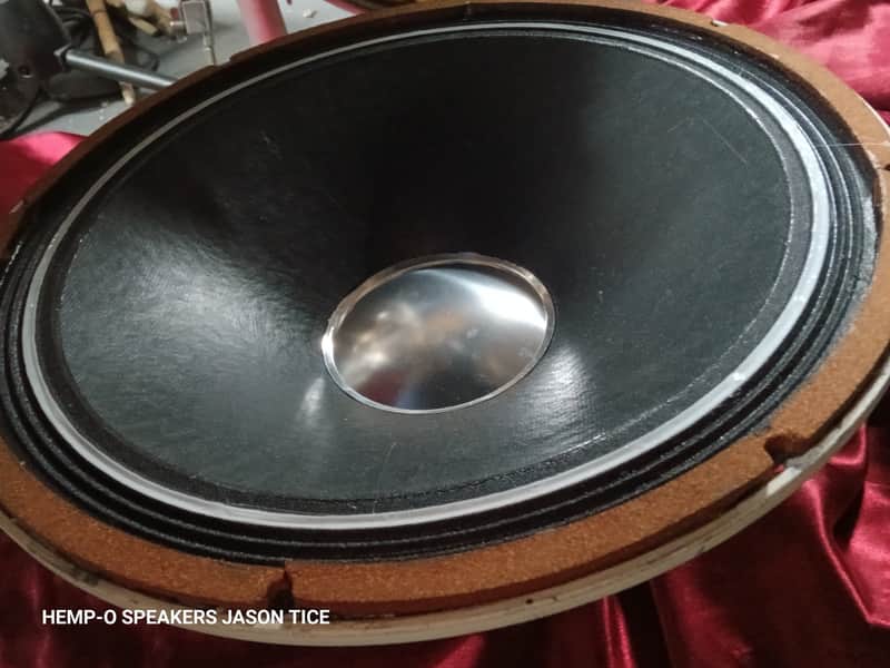 ALTEC LANSING 418B ALNICO 15" BASS WIDE RANGE DRIVER COMPLETELY REFABRICATED AT OMR BASS GUITAR SPEAKER HIFI SPEAKER image 1