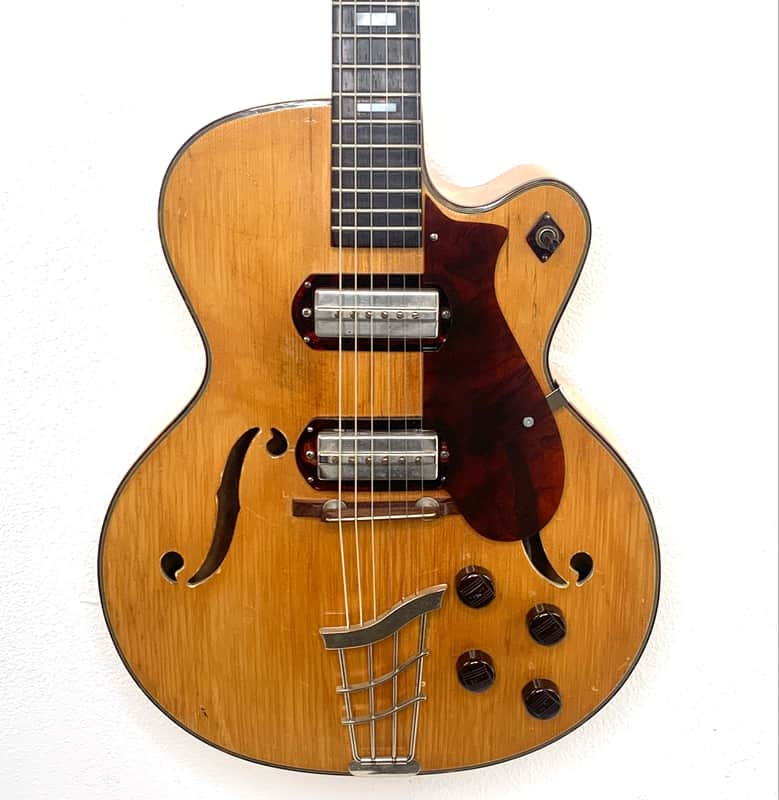 Harmony H-62 Archtop 1950's - Blonde image 1