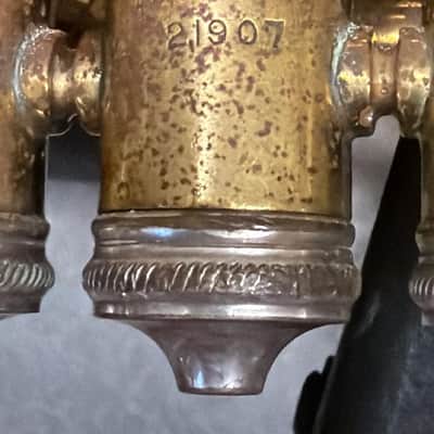 CG Conn Perfected Wonder Cornet 1907 W/ Original Case PLAYER image 25