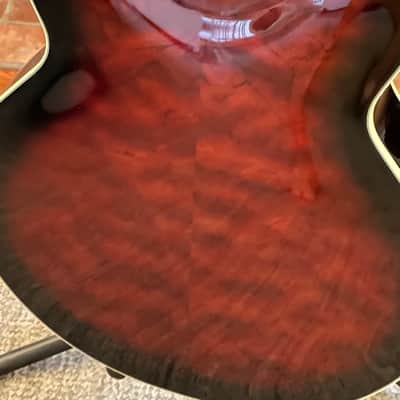 Ibanez AF95FB-DBS Artcore Expressionist-Dark Brown Sunburst image 9