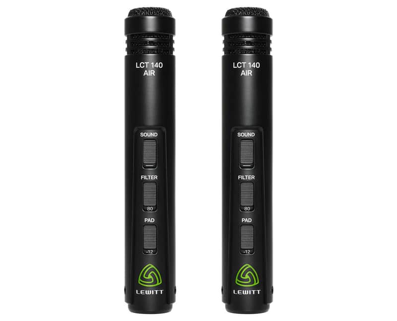 Lewitt LCT 140 AIR Matched Stereo Condenser Microphone Pair image 1