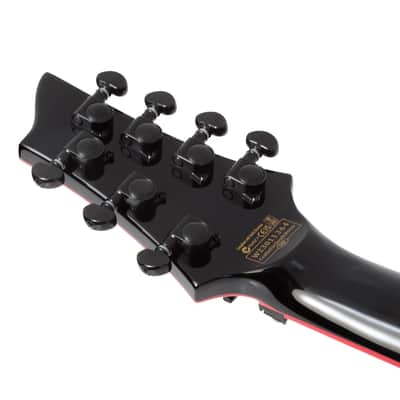 Schecter Sullivan King Banshee 7FRS - Obsidian Blood image 14