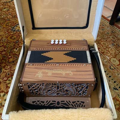 NEW Walnut Saltarelle Nuage BC LMM 23 8 button accordion image 10