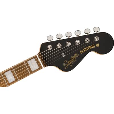 Squier Paranormal Electric VI Electric Guitar - 3-Color Sunburst image 4