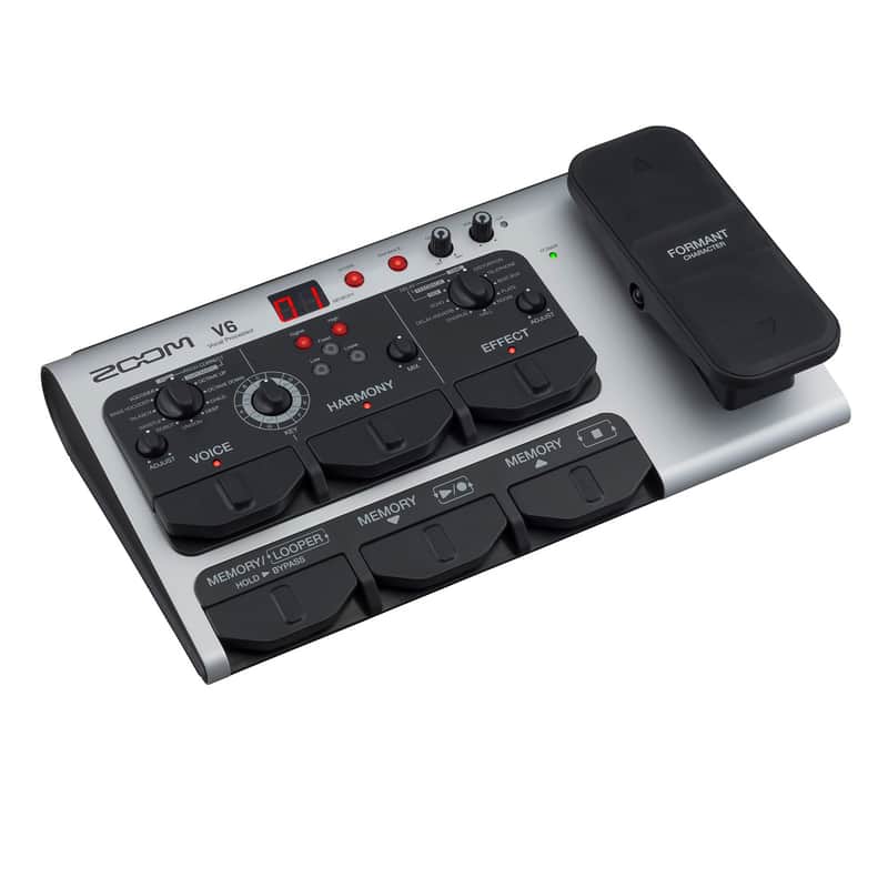 Zoom V6 Vocal Processor with Harmony and 10 Studio-Grade Effects image 1