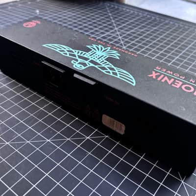 Walrus Audio Phoenix 120V Clean Power Supply Limited Edition - Guitar Guru Network 2017 - Black / Cyan Bird image 3