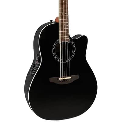 Ovation 2771AX-5 Pro Series Standard Balladeer Deep Contour Solid Sitka Spruce Top 6-String Acoustic-Electric Guitar image 6