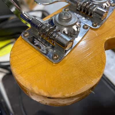 1966 Fender Mustang Bass - Arctic White image 8