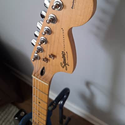 Fender Squier Standard Stratocaster "Double Fat" HH  - black gloss image 6