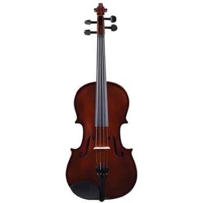 Palatino Allegro VA-450 Hand Carved Viola Outfit with Case and Bow, 15" Size image 2