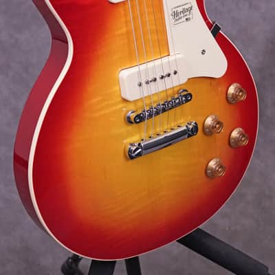 Heritage Standard H150 P90 Vintage Cherry Sunburst Finish - W/Setup & Case image 3