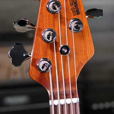 Ernie Ball Music Man StingRay Special 5-String Electric Bass - Violet Sparkle Burst with Hard Bag image 5