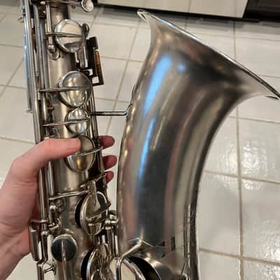 Beautiful 1913 Early Buescher True Tone Baritone Saxophone High Pitch (Serviced and Ready to Play) image 2