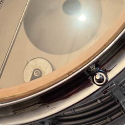 Immagine Ludwig Snare drum chrome over wood 1985 - Chrome - 5