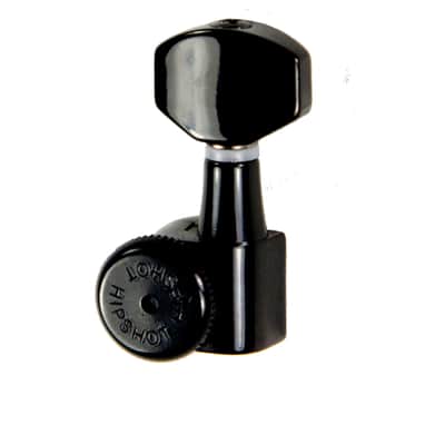 Genuine Hipshot 7 string 4x3 Enclosed Black Grip-Lock locking tuners NEW