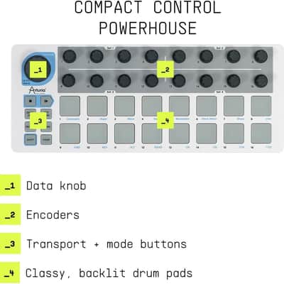 Arturia Beatstep USB/MIDI Controller & Sequencer (430101) image 5