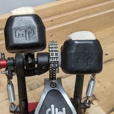 DW DWCP5002AD4 5000 Accelerator Double Bass Drum Pedal 2010s - Black/Red image 11