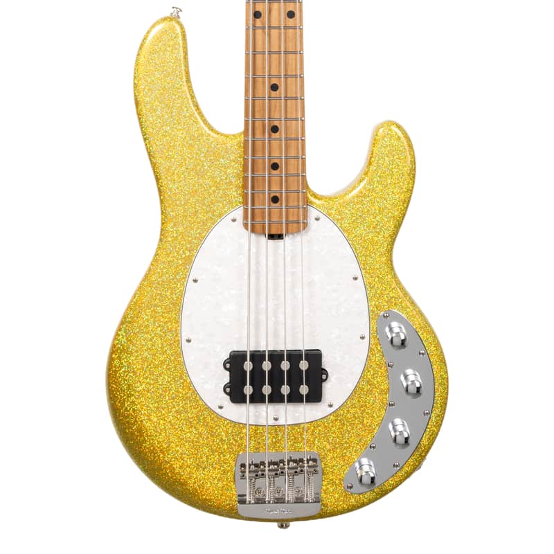 Ernie Ball Music Man StingRay Special Yellow Brick Road MP w/case image 1