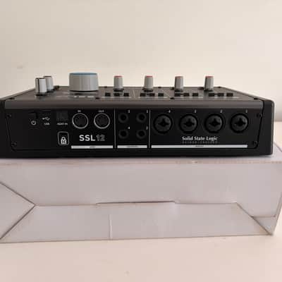 Solid State Logic SSL 12 12-Channel USB Audio Interface 2023 - Black image 4