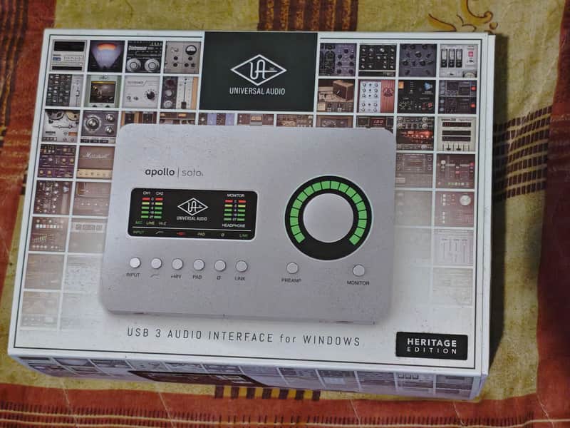 Universal Audio Apollo Solo USB 3.0 Audio Interface 2020 - Present - Light Grey image 1