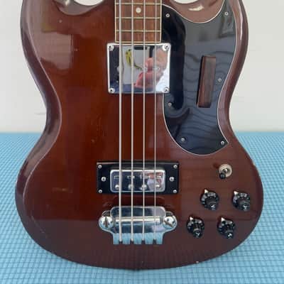 Vintage 1970s Columbus Ibanez Lawsuit EB-3 SG MIJ Electric Bass Guitar Hi Quality image 4
