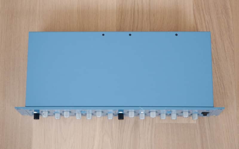 Oram Sonics MWS Dual Channel Preamp Equalizer Class A Analog Rack