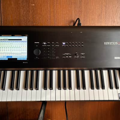 Korg Kronos X 73 Key Workstation Keyboard ver 3.1.4 w/ case image 3