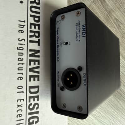 Rupert Neve Designs RNDI Active Transformer Direct Box 2015 - Present - White image 3