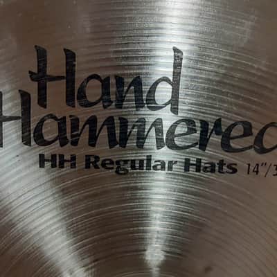 Sabian 14" HH Hand Hammered Regular Hi-Hat Cymbals (Pair) 1992 - 1998 - Natural image 18