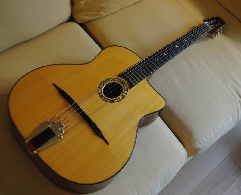 Stringphonic Advanced Model – #252 (Selmer‑Style Gypsy Jazz Guitar) image 1