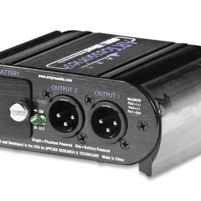 Art DualXDirect, Dual Channel Professional Active Direct Box image 2