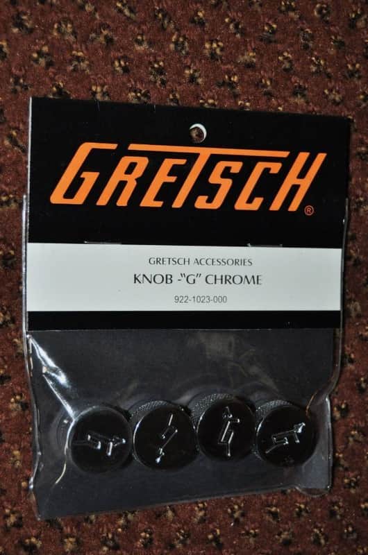 Gretsch ''G'' Arrow Knob Chrome 4-Pack 922-1023-000 image 1