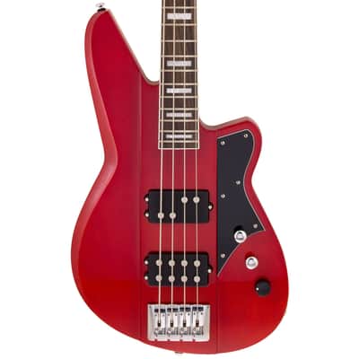 Reverend Thundergun Bass Transparent Cherry image 1